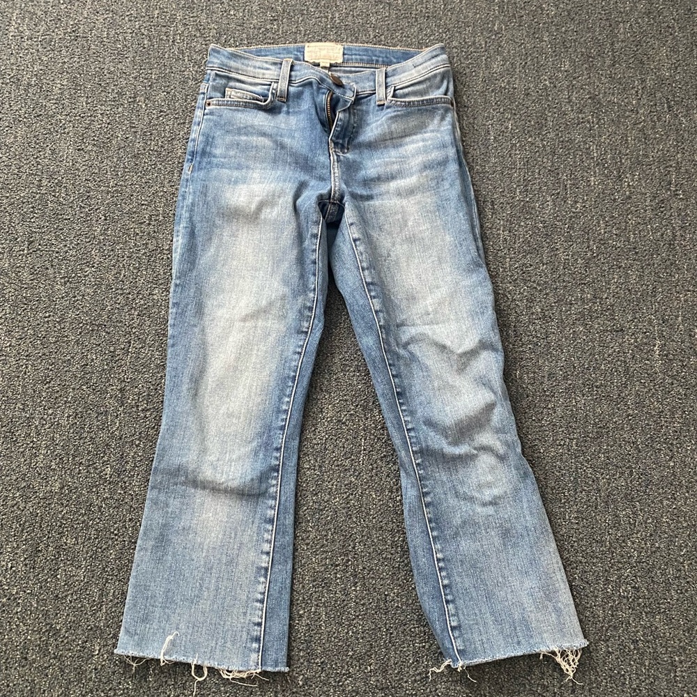 Cropped jeans